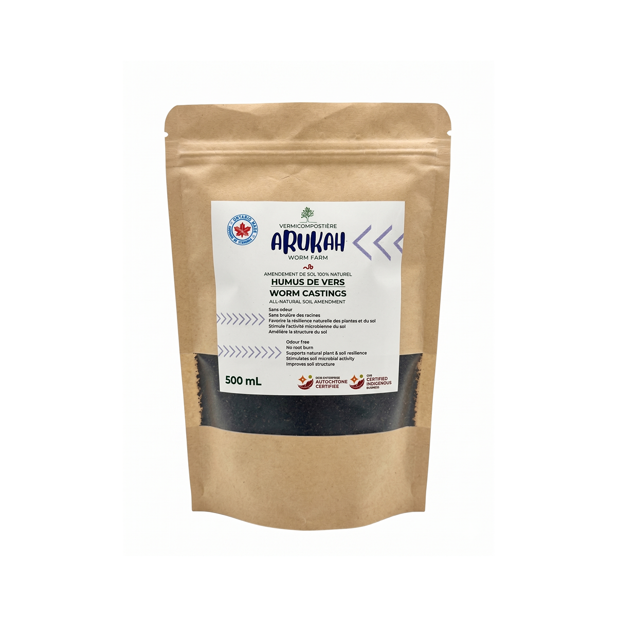 Worm Castings - 500mL